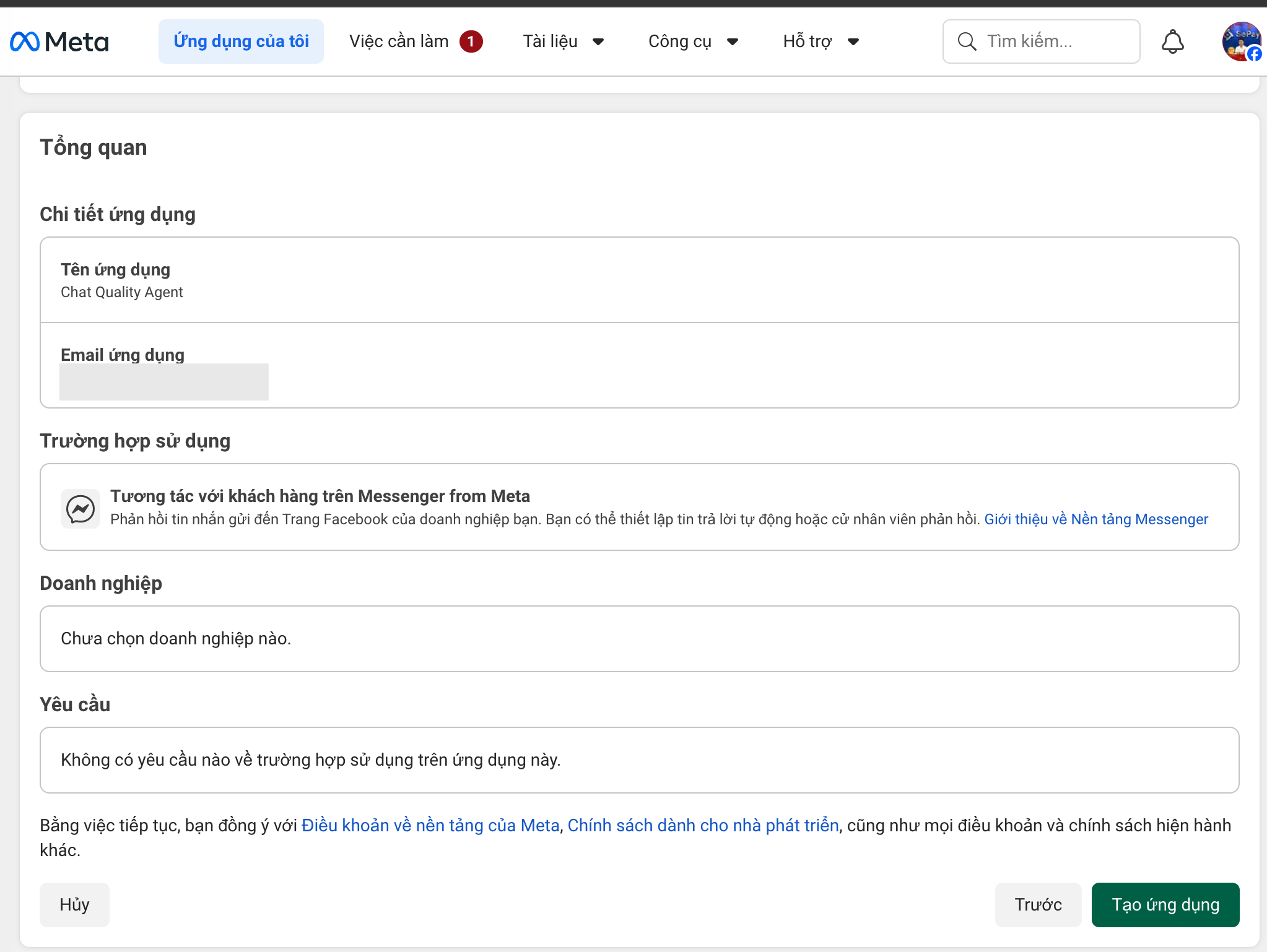Tổng quan App
